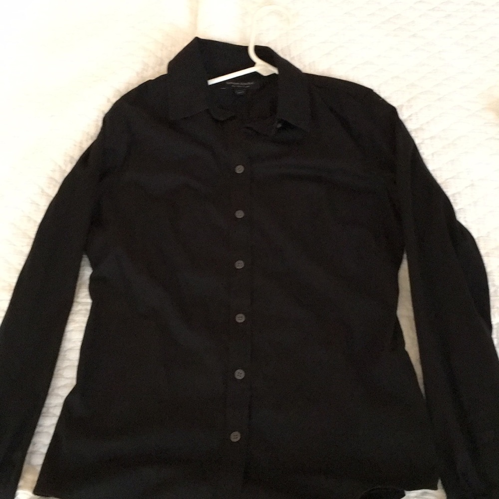 Banana Republic Non-Iron Fitted Blouse - sz 4